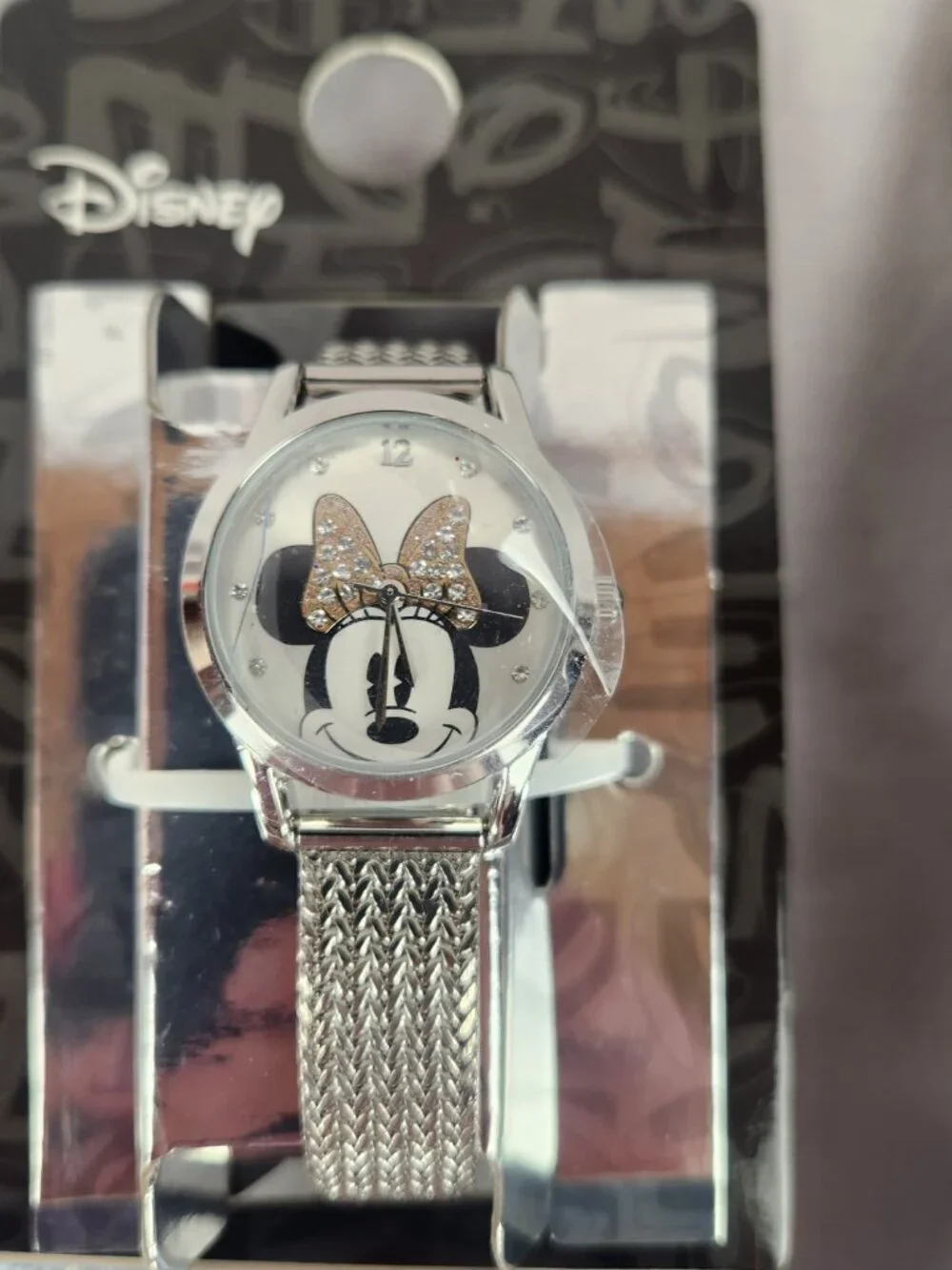 Lot of 4 New Girls Novelty Watches Minnie Mouse JoJo Wonder Woman Frozen